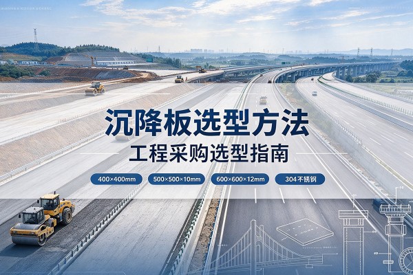 宁强沉降板选择方法