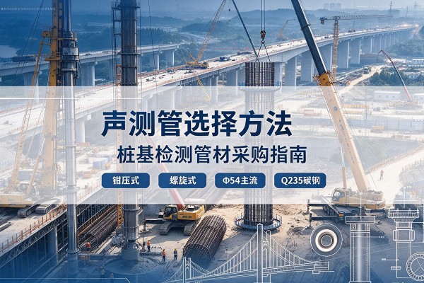 宁强声测管选型标准
