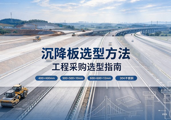 宁强沉降板选择方法