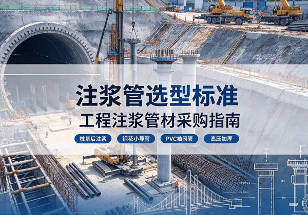 宁强注浆管选型标准
